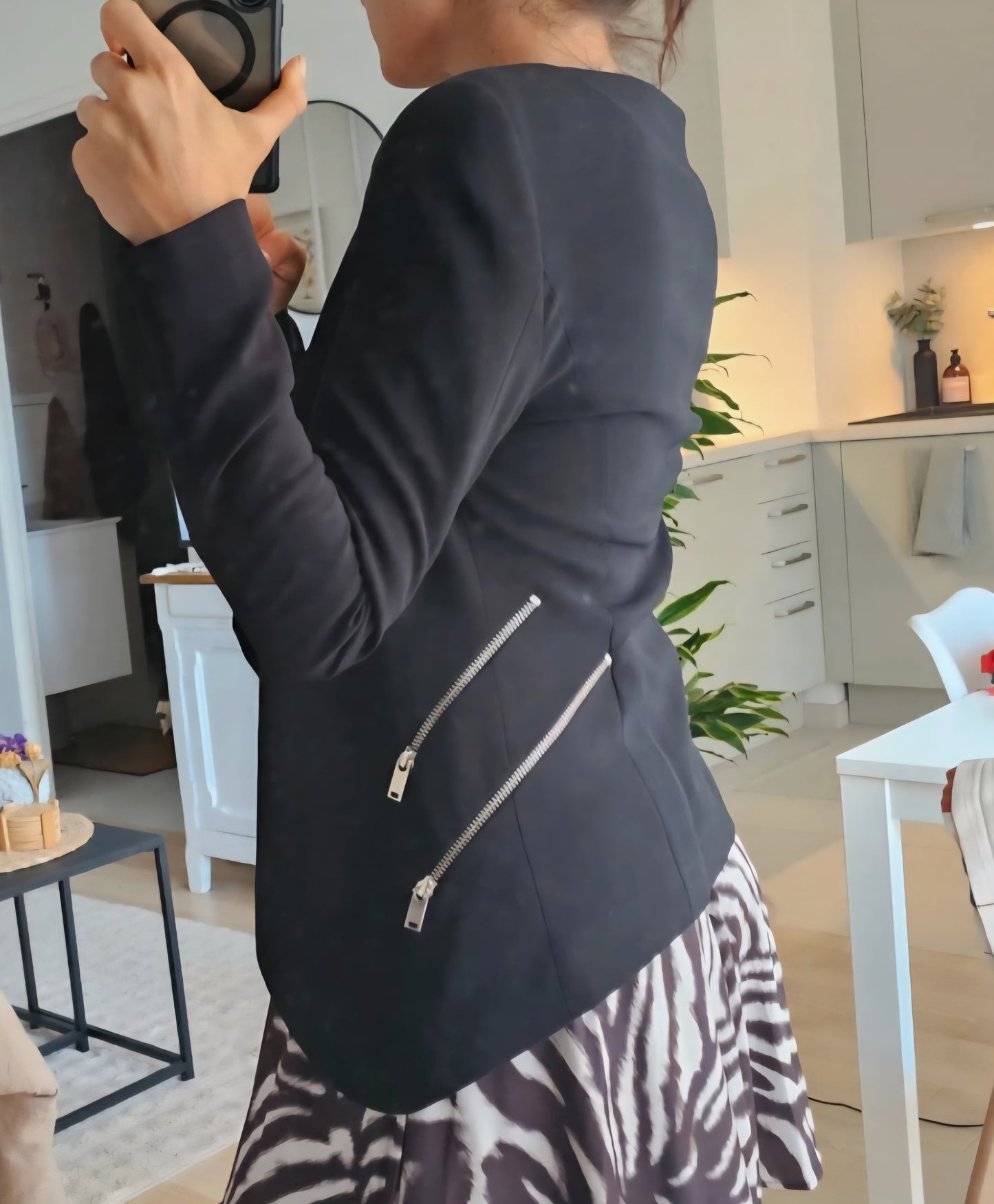 Veste asymétrique Zara - taille XS